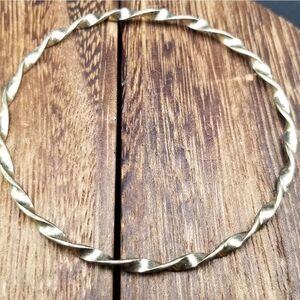 Twisted wired edgy punk bracelet B912